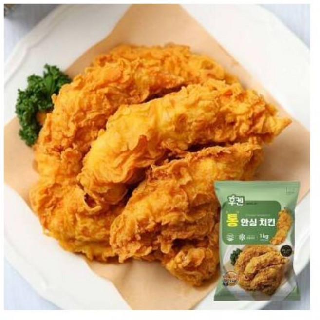 두메산골 아로니아 훈제 닭가슴살 200g 25팩(5kg), 후켄 안심 텐더 치킨 1kg + 1kg (통 안심 치킨