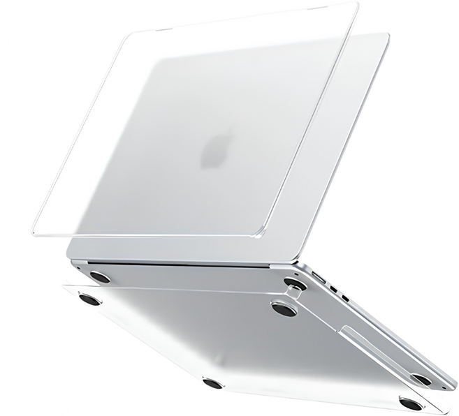 AWA 맥북네오케이스 반 투명케이스 MacBookNeo전용, 1개, 무광 클리어