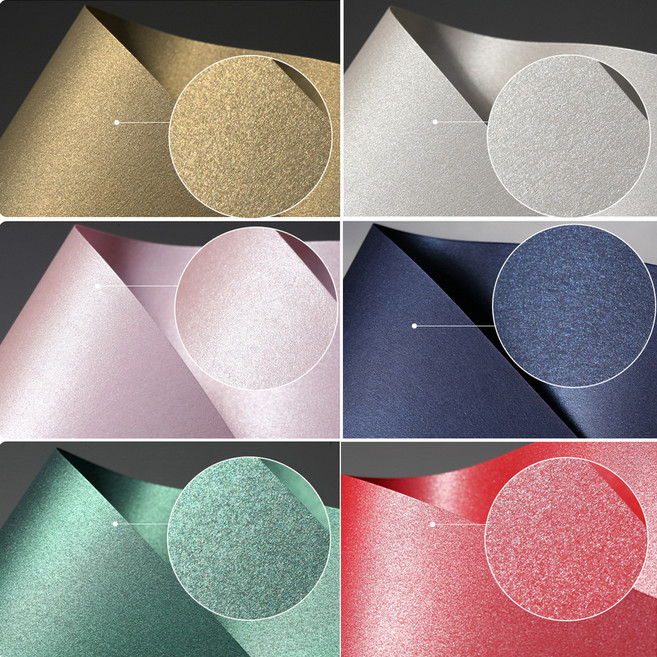 [홈앤스쿨] 메탈 컬렉션 A4 120g (10매), MC35.골드펄, 10매입