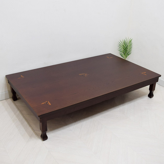 남원 향림공예 잉꼬공방 커피 상감캡 교자상 1500 x 900 접이식 8인용 10인용 밥상 제사상 손님상 잔치상 집들이, 커피상감캡 교자 1500x900