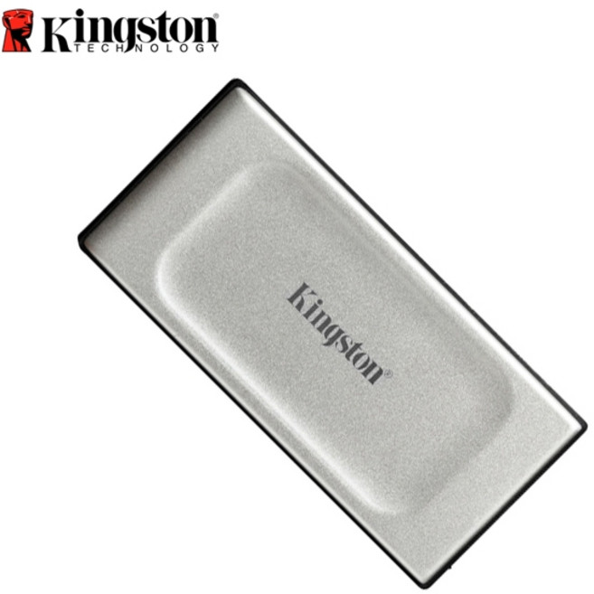 金士頓 Kingston XS2000 4TB 高速行動固態硬碟 Portable SSD, 銀色