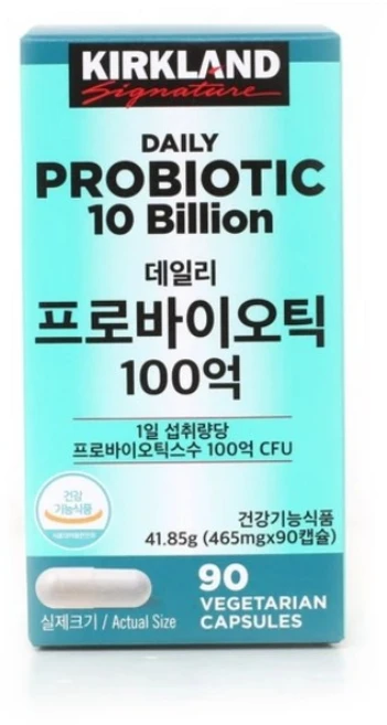 KS데일리 프로바이오틱 100억 465mg x 90캡슐, 90정, 1개 - 쿠팡