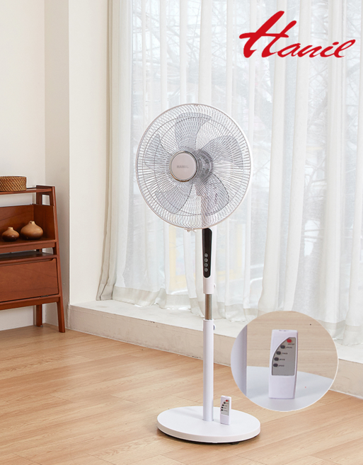 한일 업소용 키높이 선풍기 M600 매장 카페 식당 학원 학교 리모콘 가정용 스탠드