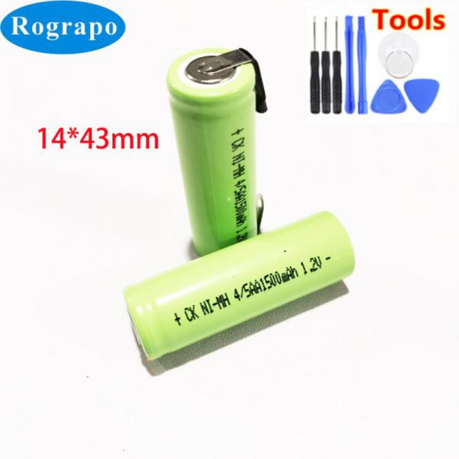 오럴 B 전동 칫솔용 NiMH 45AA 배터리 클렌징 기기용 12V 42mm x 14mm 배터리 1500mAh 신제품, 없음