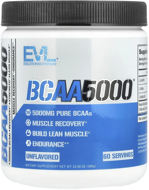 EVLution Nutrition BCAA5000 무맛 300g(10.58oz), EVLutionNutritionBCAA5000무맛300, 300g, 1개 - 쿠팡