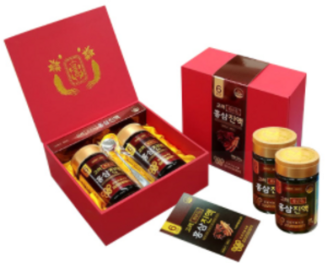 [대한 홍삼 진흥공사] 명기삼 고려천년수 홍삼진액 (250g x 2EA), 2개, 250g