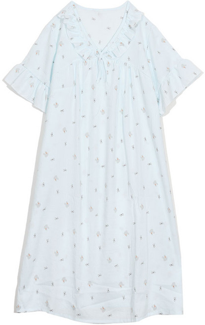 여성 원피스 잠옷 홈웨어 파자마 브이넥 홈드레스 10종택1