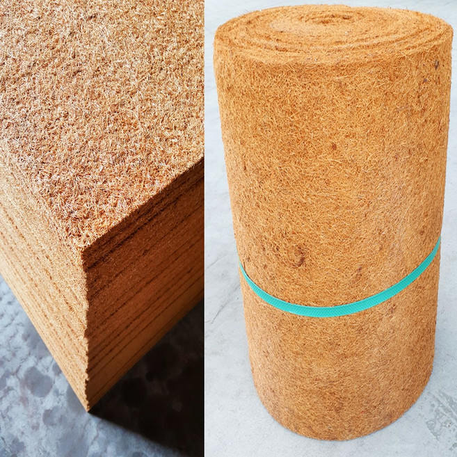 코이어 압축펠트 0.5m/1.0m/1.2m 길이5m ~ 길이10m, 10m, 0.5m, 1개