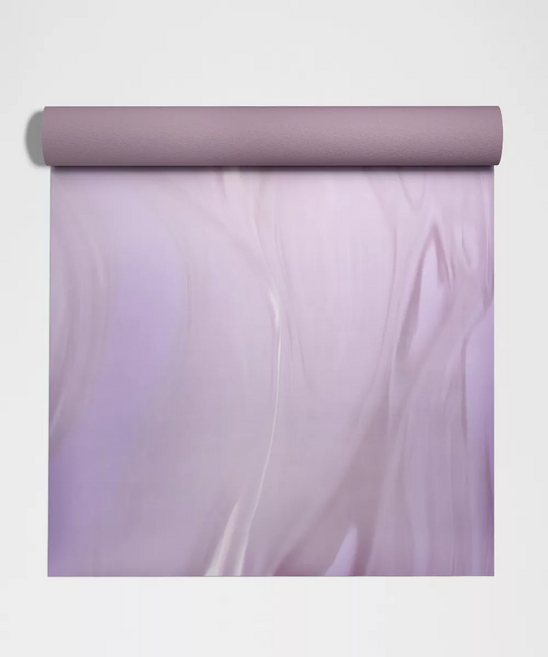 룰루레몬 요가매트 더매트 천연고무 논슬립 마블, Lotus Lavender/Lilac Play, One Size, LotusLavender/Lilac, 1개