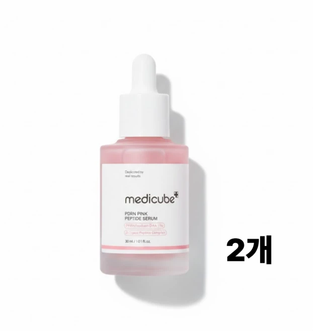 메디큐브 PDRN 핑크 펩타이드 세럼, 30ml, 2개 - 쿠팡