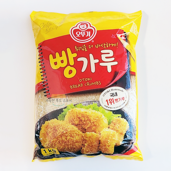 오뚜기 바삭한 빵가루, 1kg, 1개