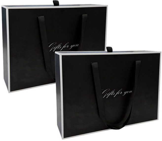 VITALO 고급 박스형 선물 상자 기프트 박스 2P, PGC_BL(블랙)