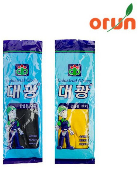 오런 대광공업용고무장갑10호, 1개