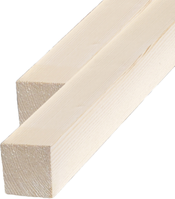 구조목 각재 각목 38mm x 38mm x 1800mm 1세트(6매) 스프러스 마감재 구조재 DIY 무료재단, 6개