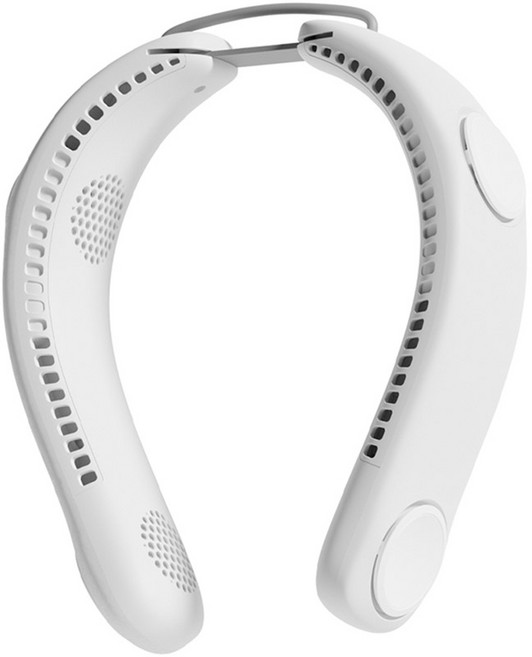 쿨린 아이스넥 휴대용 목걸이 넥밴드 목선풍기 SMODO-151, WT-F49, 화이트