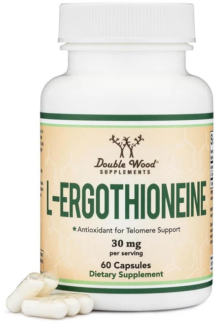 더블우드 L-에르고티오네인 30mg 캡슐 60정, 1개 - 쿠팡