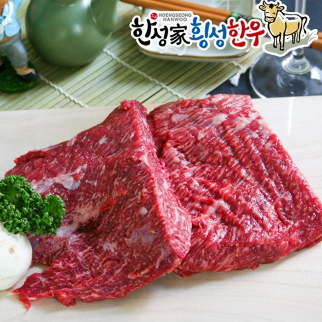 더바른식탁 한우 1+등급 양지(국거리용) 300g 횡성 한우 소고기 양지 한우 국거리 양지, 1개