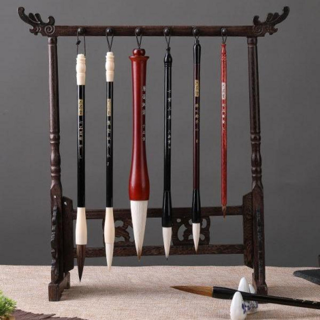 서예붓 캘리그라피 서예 문방사우 도구 용품 붓글씨, 단일사이즈, A 펜홀더 세트