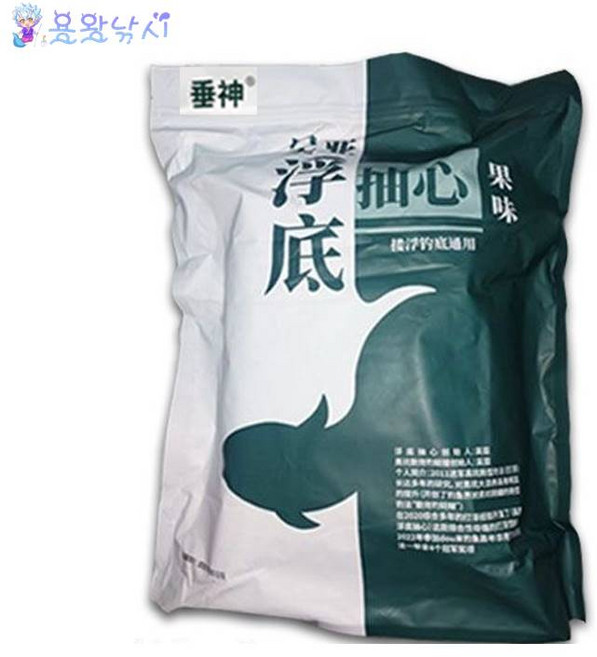 용왕낚시 낚시의신 개발떡밥 부저출심 과일향 중국떡밥, 1개, 2kg