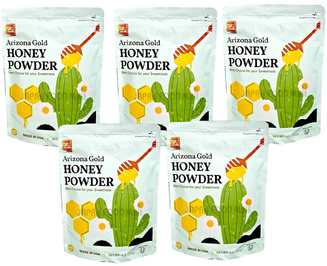 캑터스 골드 선인장 허니파우더 꿀가루 454g, 5개