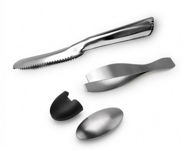 레벤호프 생선 손질 세트(생선 비늘 제거칼), 1세트