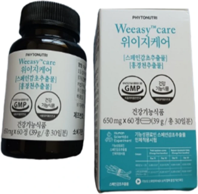 파이토뉴트리 위이지케어 영양제 39g, 60정, 2박스 - 쿠팡