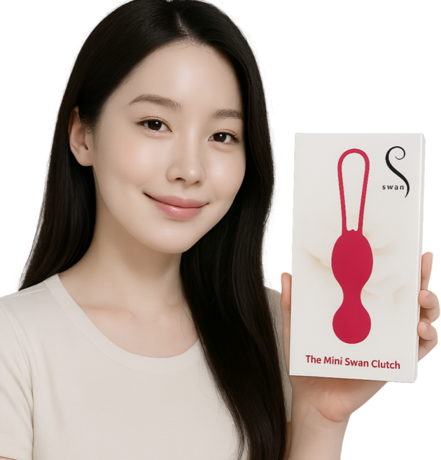 [평점 4.9점] 캐나다 브랜드 스완 케겔운동기구 케겔볼 쪼임이 질운동 케겔기구 압력체크기능 프리미엄 젤 증정, 1개