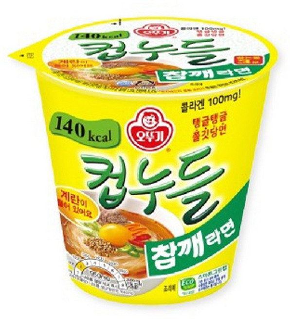 오뚜기 컵누들 참깨라면 컵 37.5g, 1개
