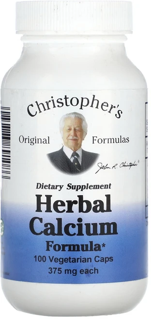 몸관리하세요 겨울입니다 Christopher's Original Formulas 허브 함유 칼슘 포뮬라 400mg 베지 캡슐 100정 특별관리진행, ChristophersOriginalFormulas허브, 1개 - 쿠팡