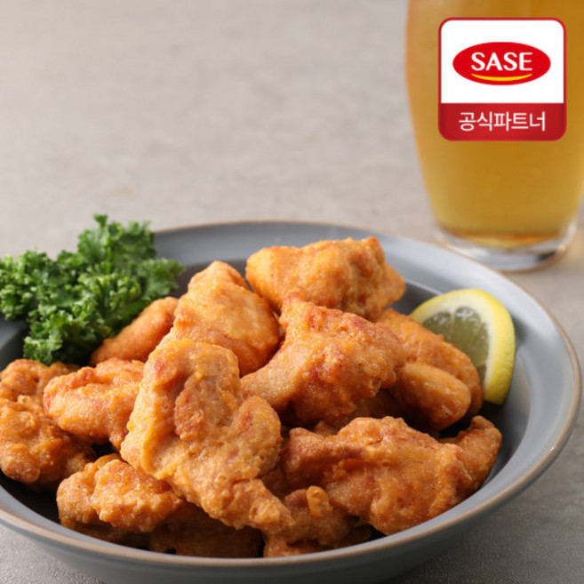 사세 리얼 후라이드 순살치킨, 1kg, 2개