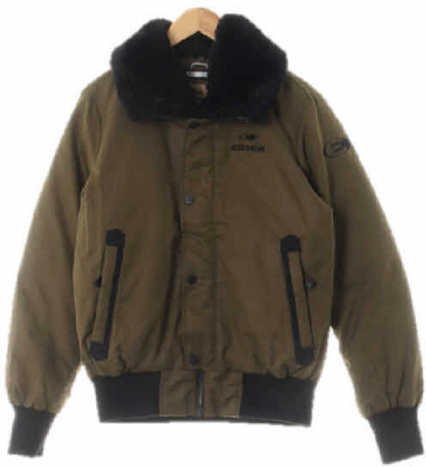 7920 아이더 카키 덕다운 퍼배색숏패딩점퍼 [S]