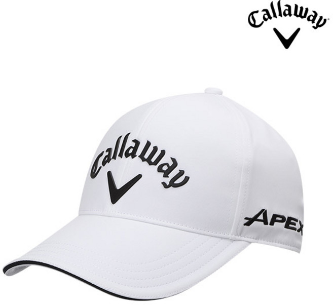 캘러웨이 2025 투어 웨더 모자 한국캘러웨이골프 정품, 화이트