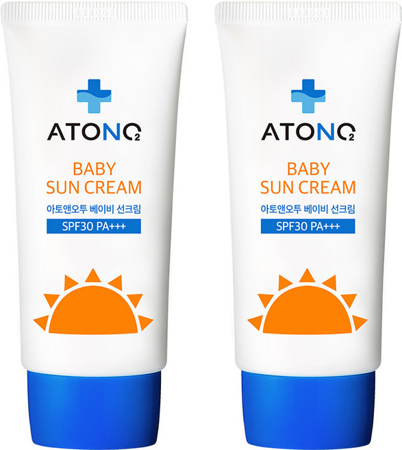 아토앤오투 베이비 선크림 50g 2개