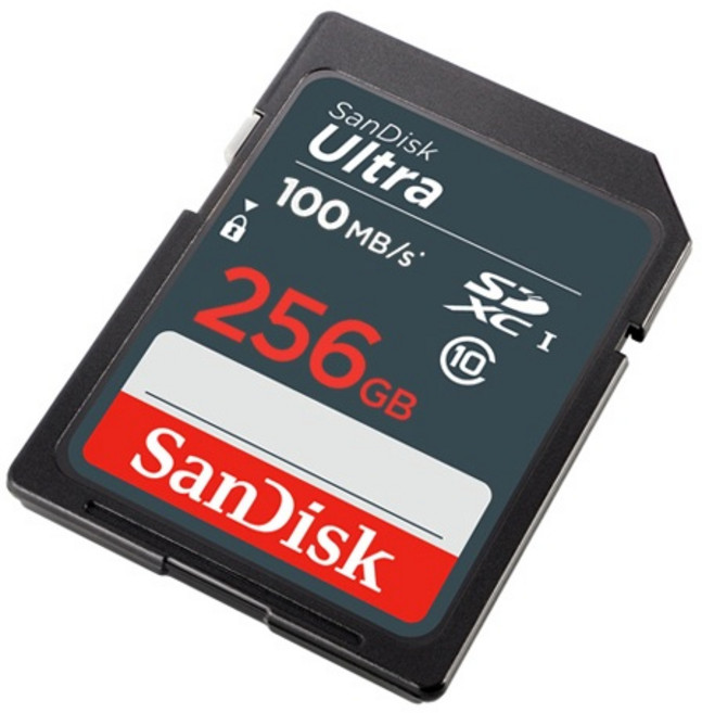 SanDisk Ultra SDXC 256GB 記憶卡 讀取100MB/s, 1個