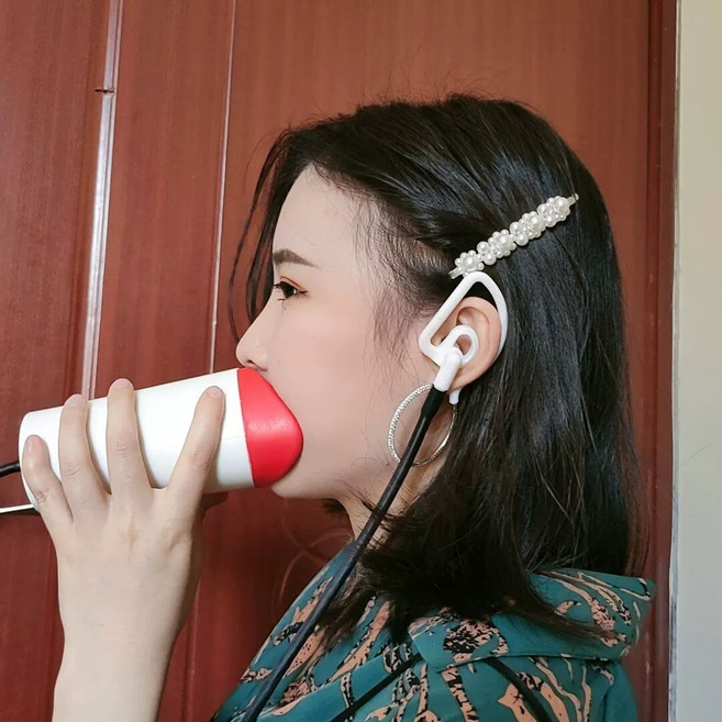 발성연습 노래연습 방음마이크 보컬 방구석 집에서 데시벨, 1개, 기본 색상, 사운드흡수기능이내장된새로운노래연습도구