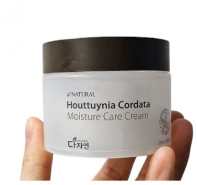 자연의벗 다자연 어성초 모이스춰 케어 크림 저자극 건조 보습 알란토인 녹차 병풀 촉촉 수분