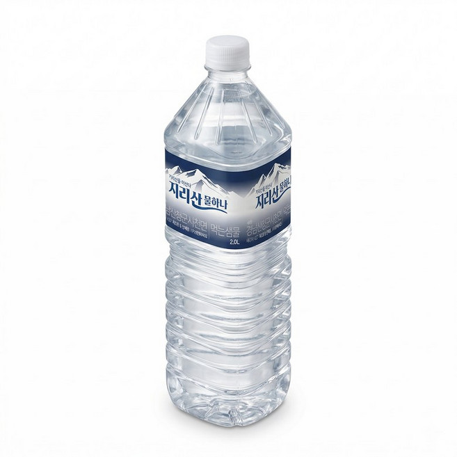 지리산 물하나 생수 유 무라벨 랜덤발송 2L 30개