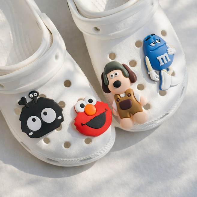 퍼니펀 신발 파츠 50개/100개 대용량 세트