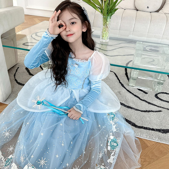 오자드 신데렐라 공주드레스 (토시세트)