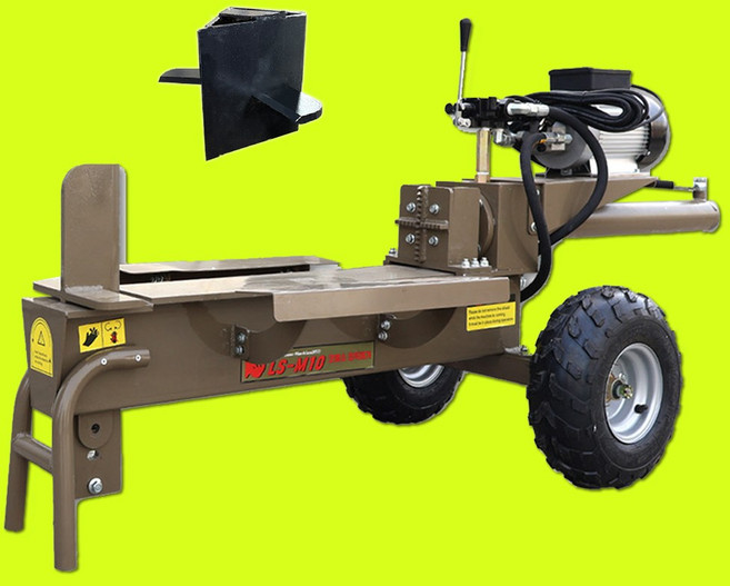 MGT-M10 10톤 유압도끼 고급형 코뿔소 장작패기 (최대68cm) 2.8kw 저소음모터 화목보일러 펜션 LS-M10, 1개