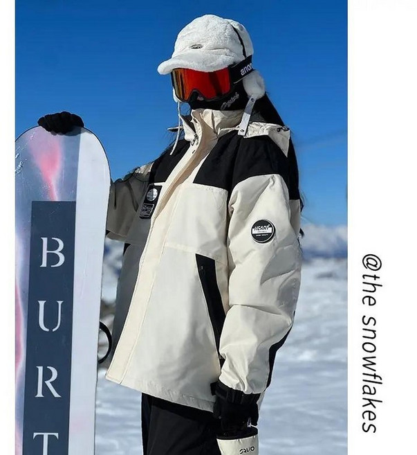 남성 겨울 스키복 세트 방한 바지 점퍼 블루 극한 스키 팬츠 스키바지 스키복세트 스키복바지 여성스키복 보드복세트, 1개, 베이지 M35 스노보드 재킷