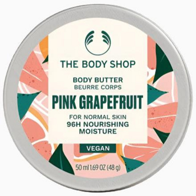 호주 더바디샵 The Body Shop Pink Grapefruit Body Butter 핑크 그레이프후르트 바디버터 바디크림, 6개, 50ml