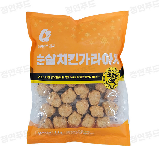 마니커-순살치킨 가라아게 1kg, 3개