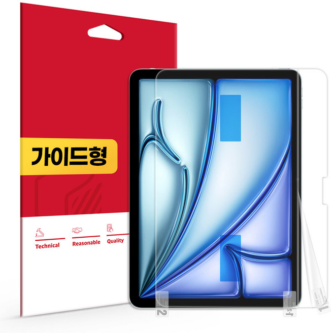 아이패드에어 11 7세대 M3 올레포빅 액정보호필름, 단품, 1개