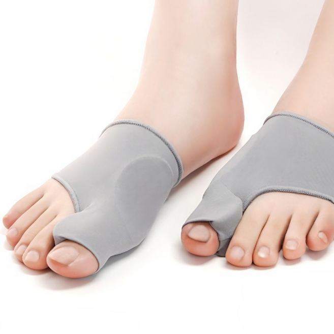 비와나 엄지발가락 이격보호대 1+1(2쌍) SET 내장실리콘 보호패드 S/L, 2세트