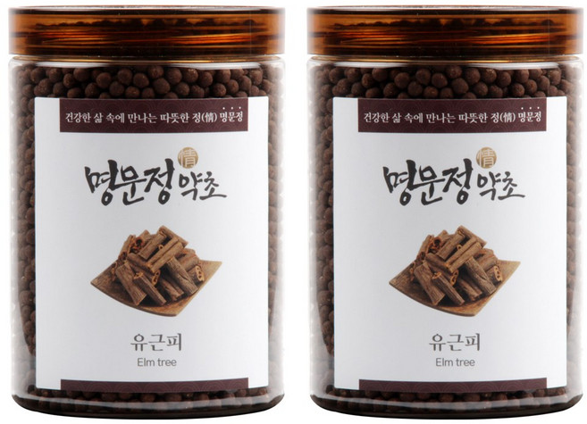 명문정약초 유근피환 느릅나무 뿌리 껍질 환, 400g, 2개