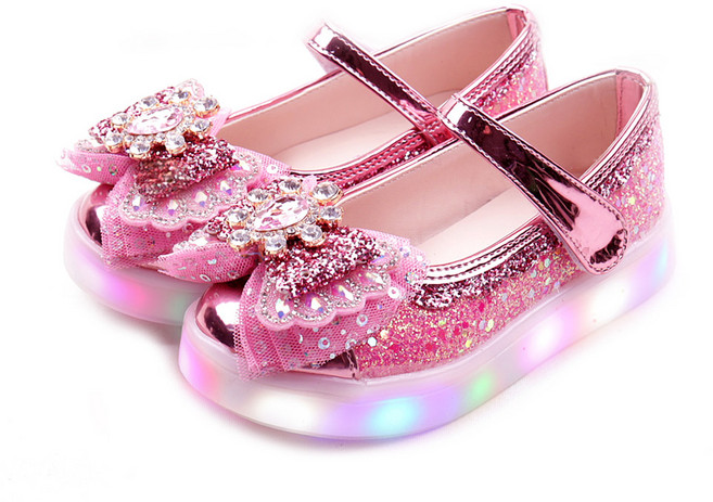 풋풋 클로이하트 LED 구두