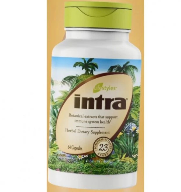 자연성분 인트라 라이프스타일스 캡슐 면역 지원 소화 건강 23가지 식물 추출물 캐나다산 64캡슐, 자연성분 인트라 라이프스타일스 캡슐 면역 지원 소화 건, 1개, 64정 - 쿠팡