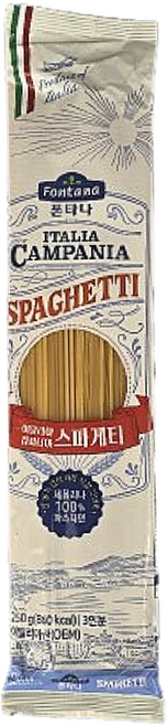 폰타나 이탈리아 캄파니아 스파게티, 250g, 5개