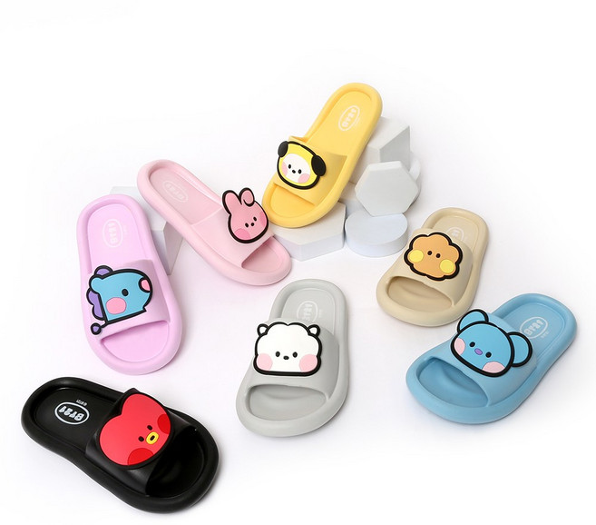 BT21 미니니 츄 슬리퍼